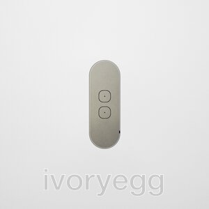 13 FLUSH - 2-Gang Casambi Enabled Switch with Metal Faceplate - Nickel