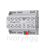 6-Channel Shutter Actuator with automatic travel time measurement and KNX Secure
