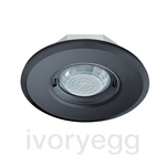 PD-FLAT 360i/8 Round Recessed ceiling mounted KNX presence detector 360° - Black
