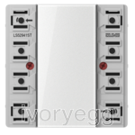 KNX F50 LS range Universal push-button module 4-gang