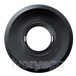 Flat Cover Large Round Black