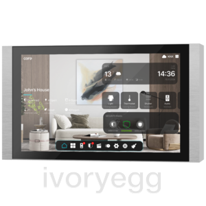 Eclipse 10" KNX Touch Panel - Brushed - Nickel