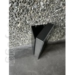 45° mounting piece for FT600 series, black