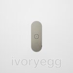 13 FLUSH - 1-Gang Casambi Enabled Switch with Metal Faceplate - Nickel