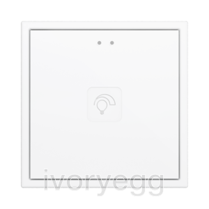 Tecla 70 X1. PC-ABS Capacitive push button 70x70 - 1 buttons - Custom