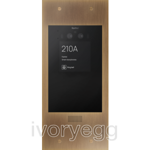 Wizard Prestige - Large, colour camera, facial recognition, Bronze Rustic