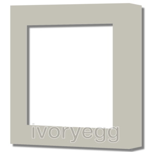 1 Gang Socket Frame - 55mm X 55mm Hole - Sand Beige