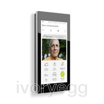 Gira G1 in Black Glass - Power over Ethernet (POE)