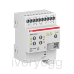 Blind/Roller Shutter Actuator, 4-fold, 24 V DC, Manual Operation, MDRC