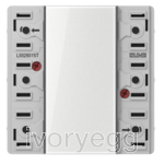 KNX F50 LS range Universal push-button module 3-gang