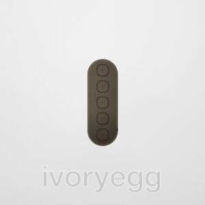 13 FLUSH - 5-Gang Casambi Enabled Switch with Metal Faceplate - Bronze