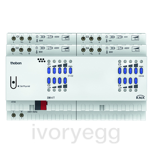 KNX 4 x 400W Dimmed channels