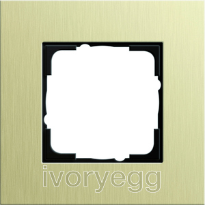 Esprit Frame 1-gang Aluminiumlight gold
