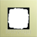 Esprit Frame 1-gang Aluminiumlight gold