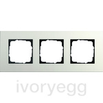 Esprit Frame 3-gang Linoleum-plywood light grey