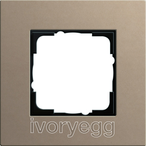 Esprit Frame 1-gang Linoleum-plywood light brown
