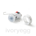 Ceiling-mounted presence detector PD-C 360i/10 mini DT KNXs WH