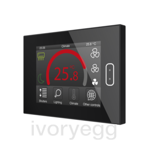 CX50. Capacitive touch panel 5" - Anthracite