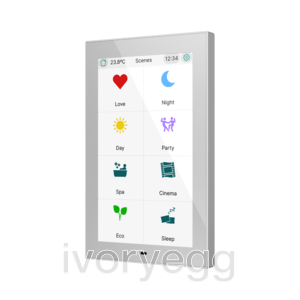 CX50. Capacitive touch panel 5" - Silver