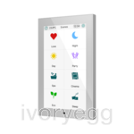 CX50. Capacitive touch panel 5" - Silver