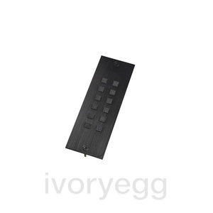 Access keypad for rear mounting, no color, stand-alone and wiegand flush