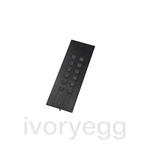 Access keypad for rear mounting, no color, stand-alone and wiegand flush