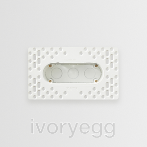 Adjustable Mounting Assembly - Matte White