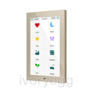 CX50. Capacitive touch panel 5" - Champagne