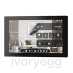 Surface KNX Touch Panel 10" V1.1 - Plastic - Black