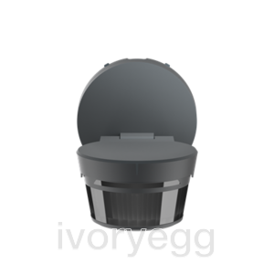 Busch-Watchdog PRO 280 ° Motion detector anthracite
