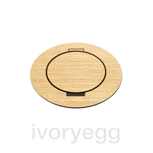 ARPI Tail IP64 Round Empty floor outlet - device not included - Brushed Brass