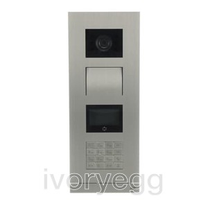Welcome IP Video outdoor station, with keypad, with display, IC, Induction loop, RFID, stainless steel