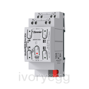 2-Channel Shutter Actuator with automatic travel time measurement and KNX Secure