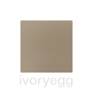 ZS55. Blind cover 55x55 mm - Champagne. Metallic plate (8300035) is needed but not included