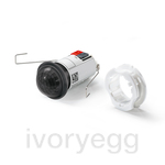 Ceiling-mounted presence detector PD-C 360i/10 mini DT KNXs BK