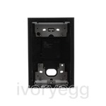 41382F-B - Flush-mounted box, 1/2, black