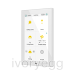 CX50. Capacitive touch panel 5" - White