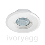 Ceiling-mounted presence detector PD-FLAT 360i/10 DT KNXs ROUND WH