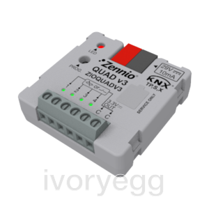 QUAD V3. Input module with 4 analog-digital inputs