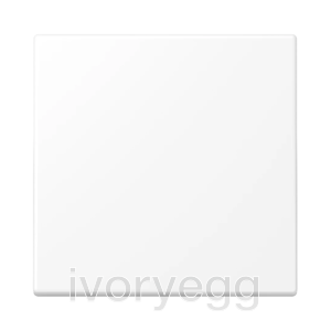 Bluetooth Low Energy radio transmitter 2-channel, LS range, white matt with frame