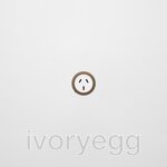 48 ROUND - Single Outlet with Metal Faceplate - Matte White Aged Brass