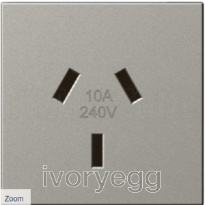 Arteor 2 Module 10A Auto Switch socket outlet magnesium