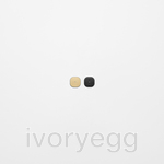 00 UNIVERSAL - Open C Shape Button Cover with SAL Pixie Fitting in Natural Brass