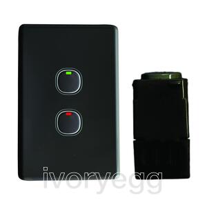 AHDL-KNX mechanical switch MASTER - Black