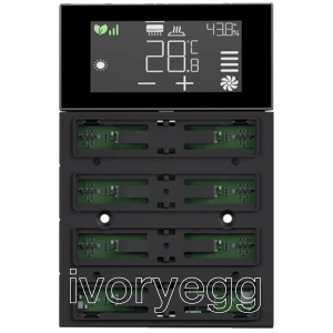 Eclipse Thermostatic Push Button Switch - Electronic Part