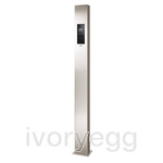 Stainless steel design column for FT800 Wizard Prestige, 190x17x10 cm
