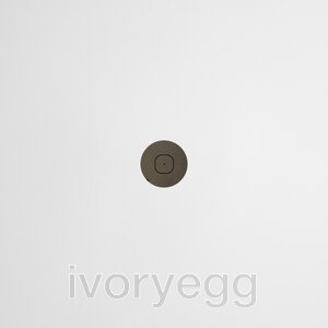 48 ROUND - 1-Gang Casambi Enabled Switch with Metal Faceplate - Bronze