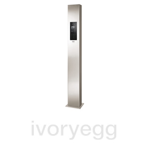 Stainless steel design column for FT800 Wizard Prestige, 150x17x10 cm