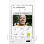 Gira G1 in White Glass - Power over Ethernet (POE)