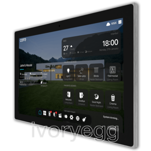 Surface KNX Touch Panel 10" V1.1 - Brushed Nickel